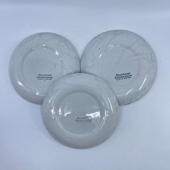 vintage stonehenge midwinter sun cups and saucers set of 3 1970's - Picture 3 of 8